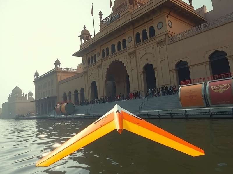 Varanasi Vex Ganges Glider gameplay screenshot showing Ganges river ghats